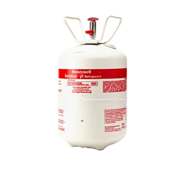 R-1234yf Refrigerant 10 lb Cylinder – Virgin, AHRI-700