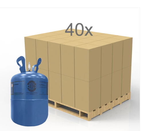 NU-22B (R-422B) Refrigerant 25 lb Cylinder – R-22 Alt
