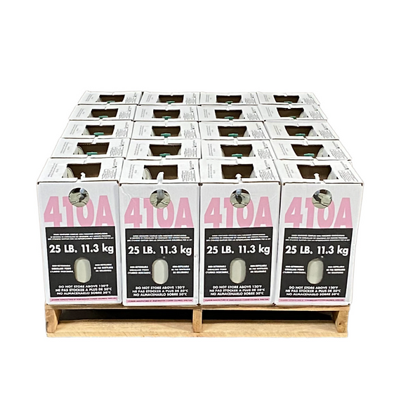 R-410A Refrigerant 25 lb Cylinder – Virgin, AHRI-700