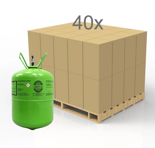R-407A Refrigerant 25 lb Cylinder – Virgin, AHRI-700