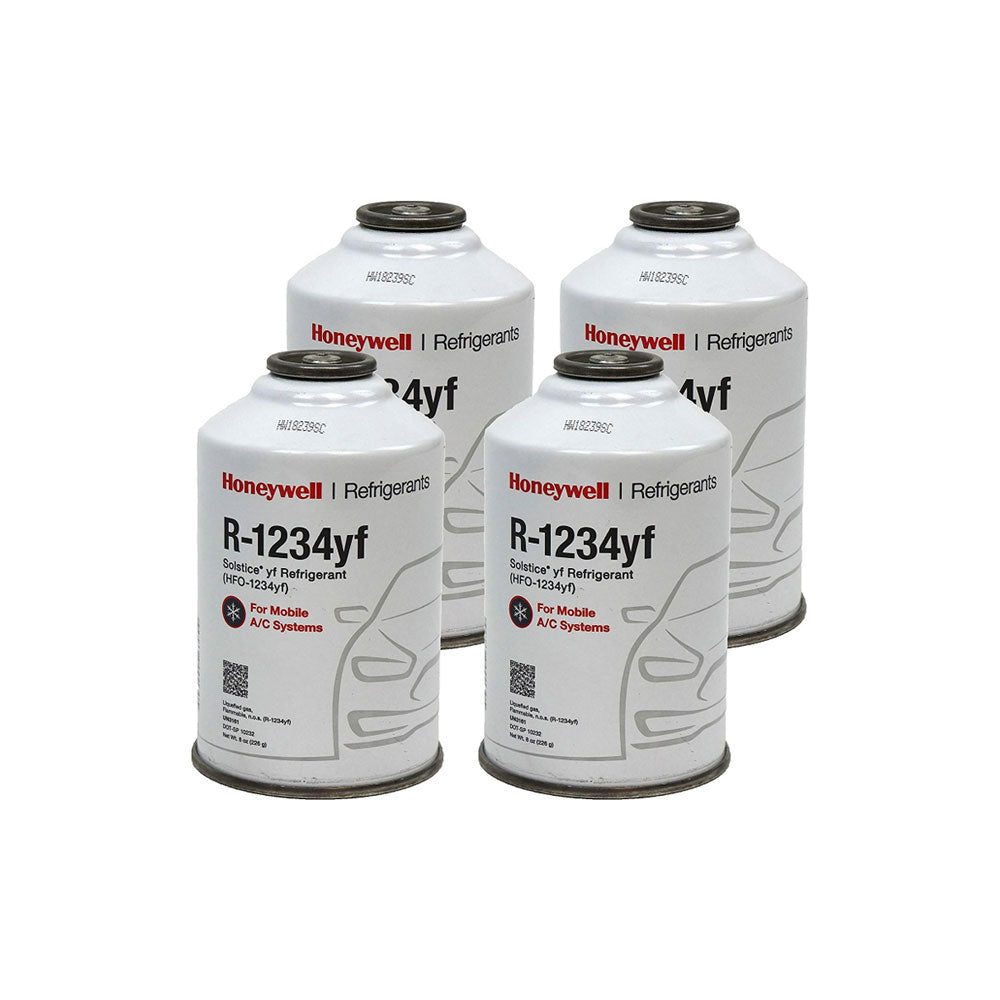 R-1234yf Refrigerant 4-Pack – 8 oz Cans, 32 oz Total