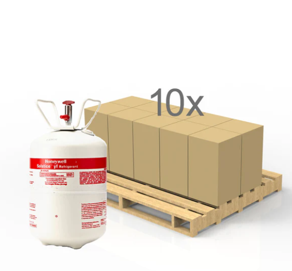 R-1234yf Refrigerant 10 lb Cylinder – Virgin, AHRI-700