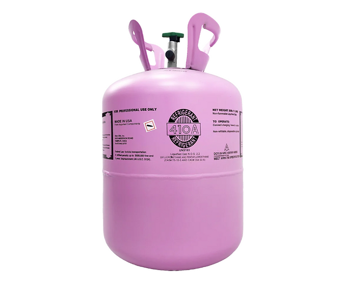 R-410A Refrigerant 25 lb Cylinder – Virgin, AHRI-700