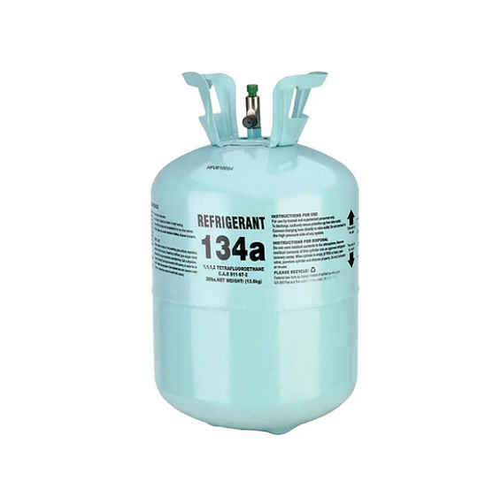 R-134a Refrigerant 30 lb Cylinder – Virgin, AHRI-700