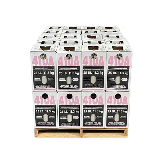 R-410A Refrigerant 25 lb Cylinder – Virgin, AHRI-700