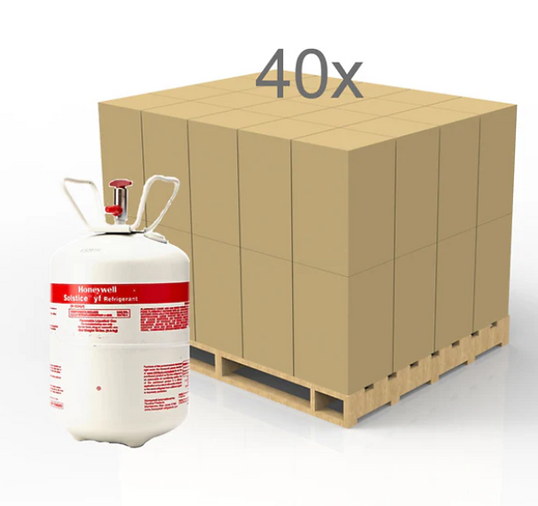 R-1234yf Refrigerant 10 lb Cylinder – Virgin, AHRI-700